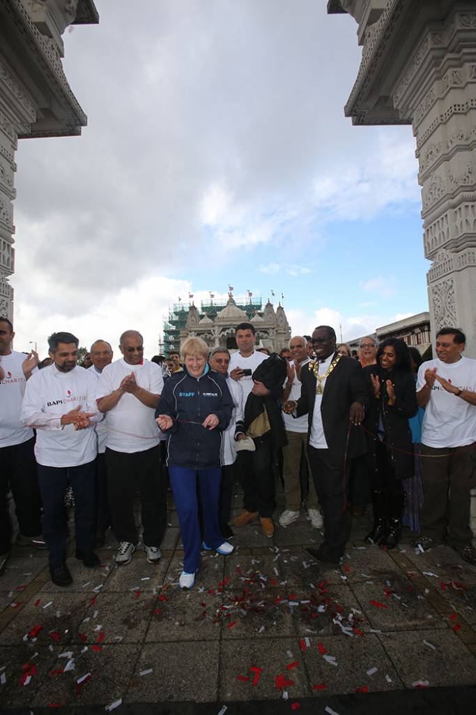 Over 1,500 Participate in BAPS Charities Annual 10K Challenge, London