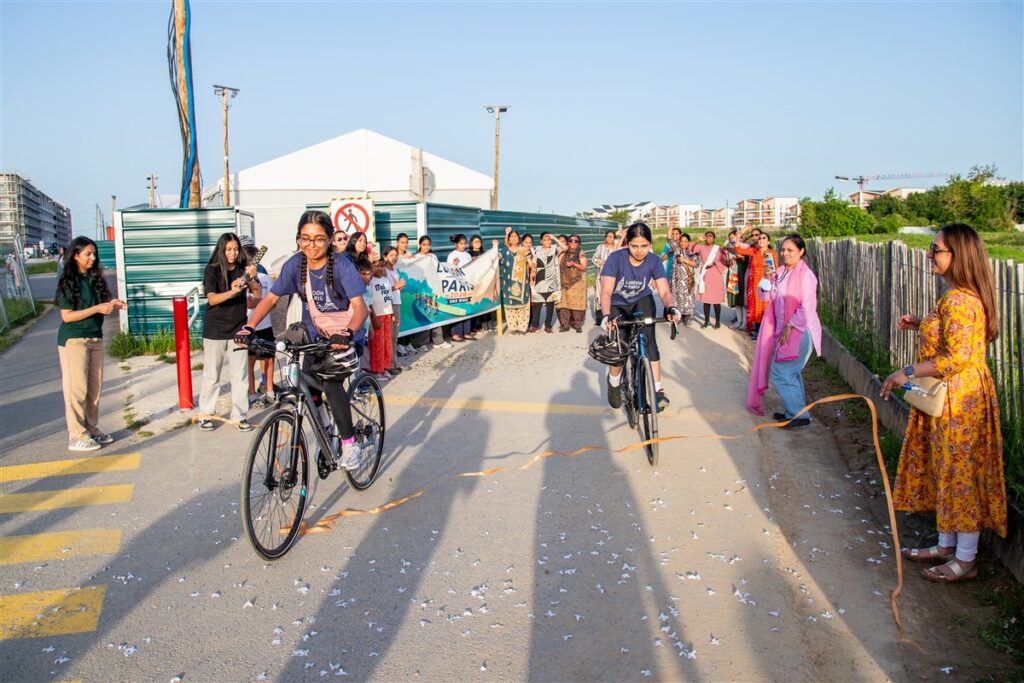 London to Paris Charity Cycle Ride Supports Historic Paris Mandir Opening, UK & Europe