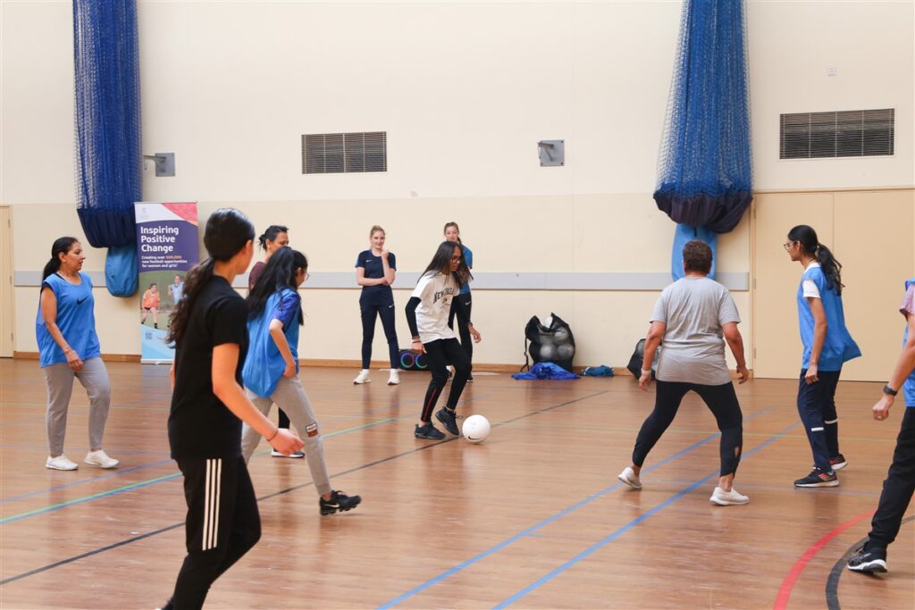 Neasden Temple Partners with The FA to Promote Women’s Football, London, UK